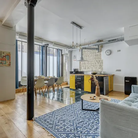 Gorgeous & Stunning Loft In The Heart Of Paris-9th Apartment